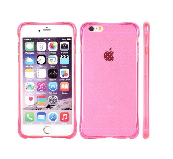 iPhone 6 Case LiangYe Whole Covered IMD TPU Case for iPhone 6 4.7 inch -hot pink